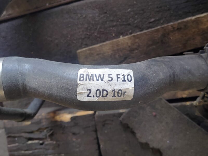 BMW kruciec z przewodami od chłodnicy ori 17128513603