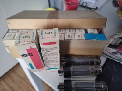 EL34 lampy elektronowe