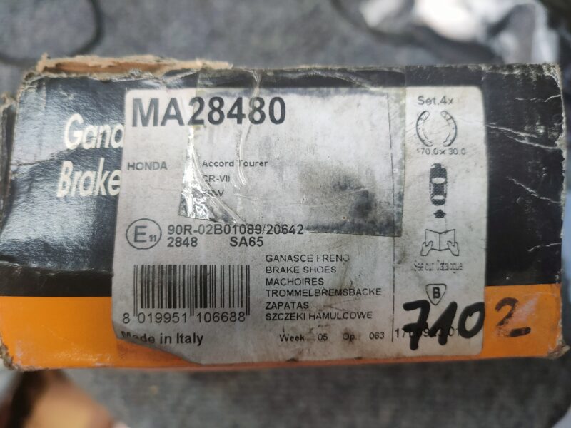 szczeki honda akord